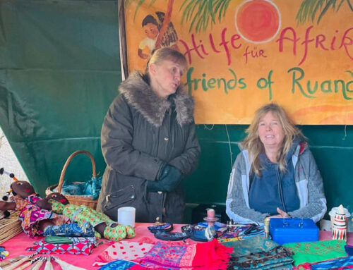 Friends of Ruanda e.V. on the  Christmas Market in Bad Boll